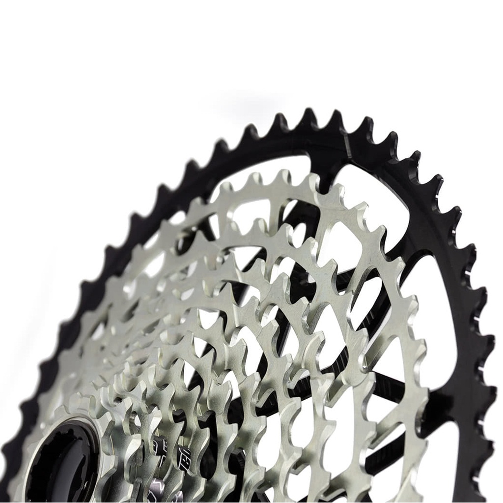 GARBARUK 12-speed cassette (SRAM XD freehub) 10-52T, Green