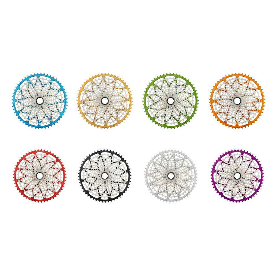 GARBARUK 12-speed cassette (SRAM XD freehub) 10-52T, Violet