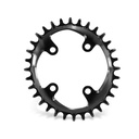 GARBARUK 76 BCD (SRAM XX1) Oval - 32T, Offset 1.3mm, Orange, M8.5 x 0.75