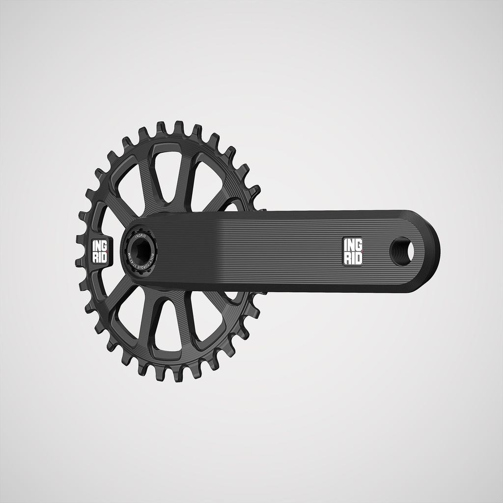 INGRID Crankset CRS-GRAVITY 170mm Axle L136 VIOLET (Incluye Herramienta)