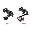 GARBARUK Rear Derailleur Pulleys for SRAM | Set - 12T + 16T (for 11/12 sp. with GARBARUK cage), Orange