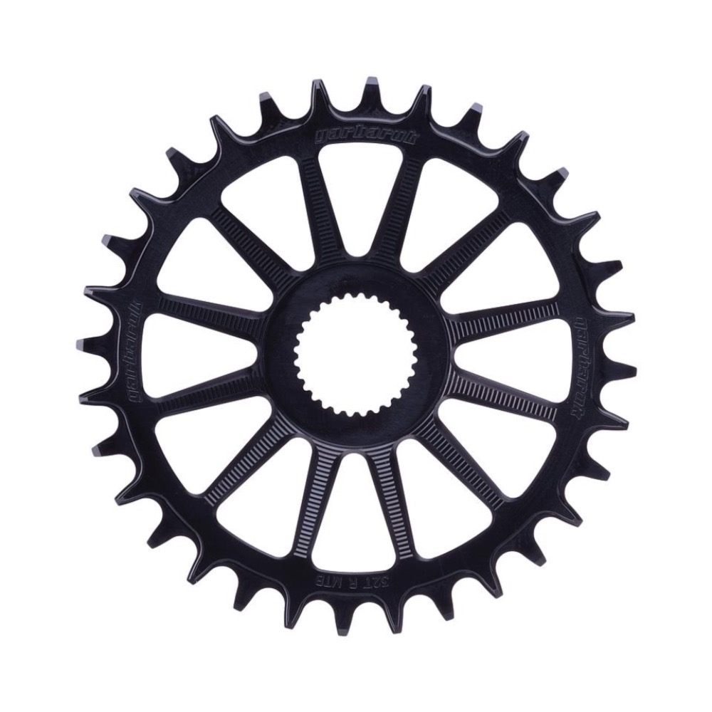 GARBARUK DM chainring for Bosch Gen4 34T, Offset -11mm, Orange