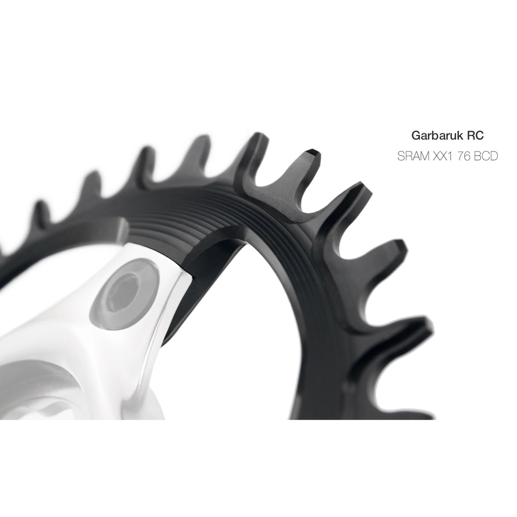 GARBARUK 76 BCD (SRAM XX1) Oval - 32T, Offset 1.3mm, Orange, M8.5 x 0.75