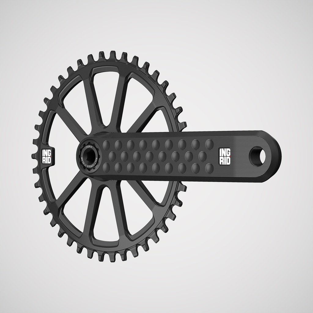 INGRID Crankset POP SIZE-L AXLE-L136 TITANIUM (Incluye Herramienta)