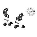 MAGURA Handlebar clamp Shiftmix 1+2, left, for Shimano I-Spec I+II, black (PU = 1 piece)