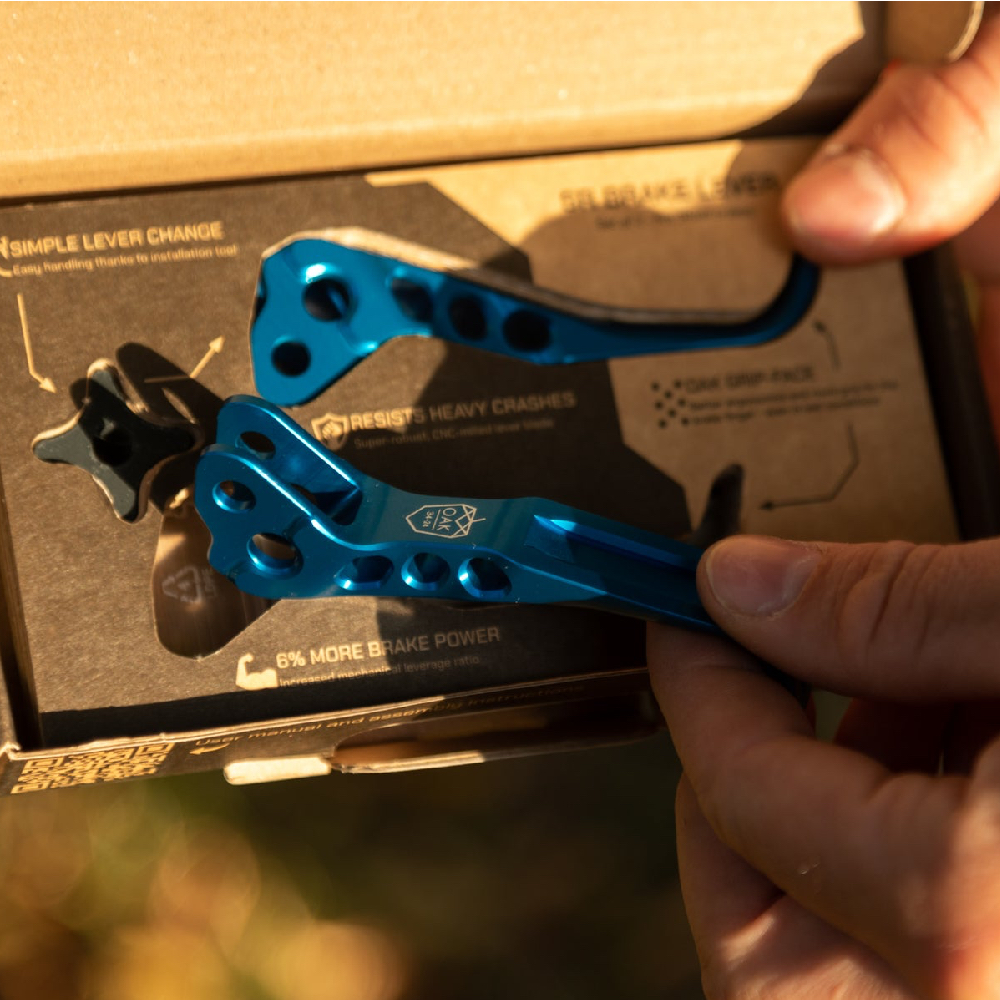 OAK SR Brake Lever Blade Set  - blue