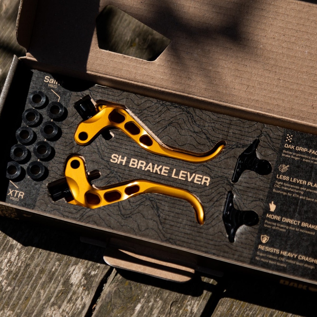 OAK SH Brake Lever Blade Set  - gold