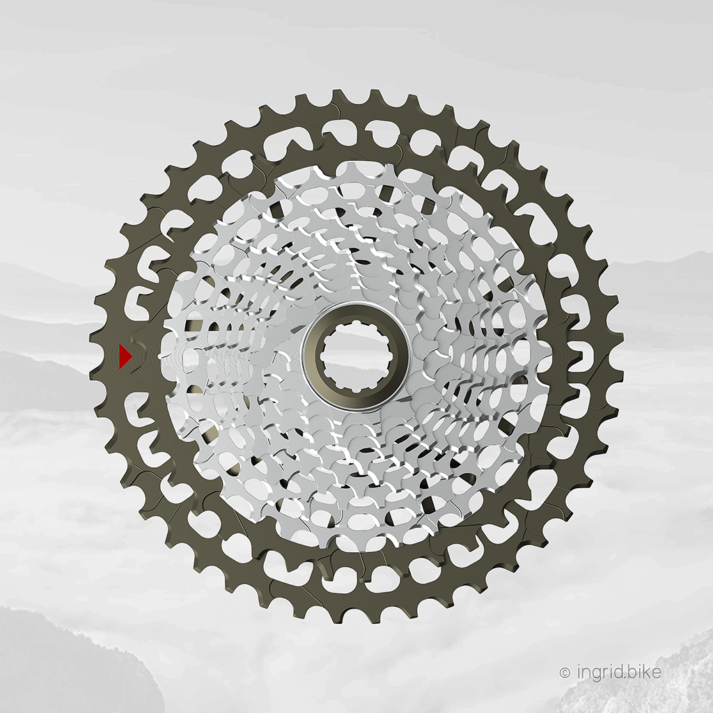 INGRID 44T11 12S CASSETTE 11-44 HG