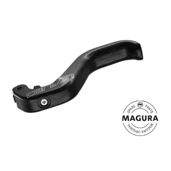 MAGURA FRENO MT TRAIL SL, 1-finger HC-Carbolay® lever blade, set consisting of one brake for front wheel (4 piston) and one brake for rear wheel (2 pistons)
