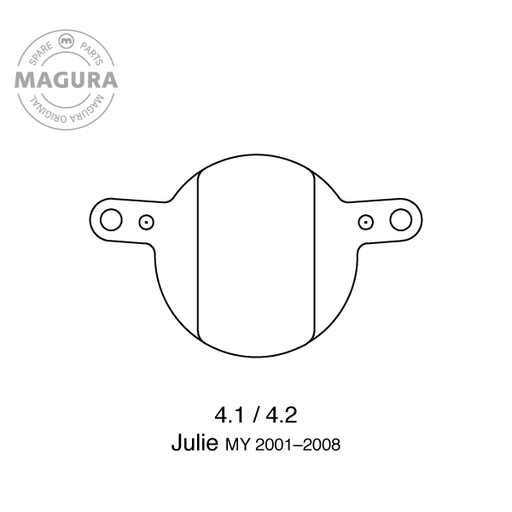 MAGURA Balatas 4.2 Julie '08 & older, Endurance