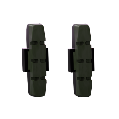 MAGURA HS33 y HS11 Brakepad Green - Race-oriented soft pad for anodise