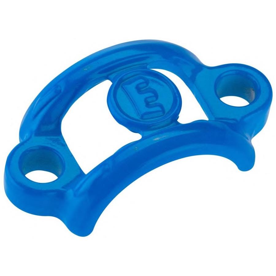 MAGURA Handlebar clamp blue ex. Bolts, 1 pc