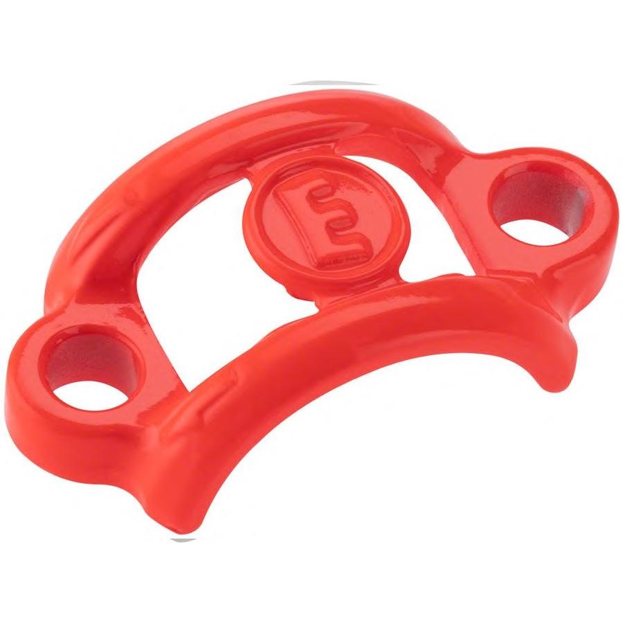 MAGURA Handlebar clamp neon red ex. Bolts, 1 pc