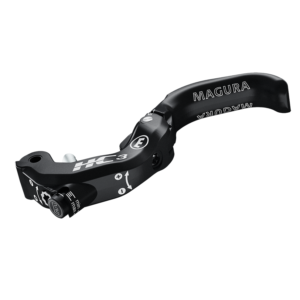 MAGURA Lever blade HC3 1-finger aluminium lever blade, black, Reach Adjust with tool, for MT6/MT7/MT8/MT TRAIL SL, from MY2015 (PU = 1 piece)