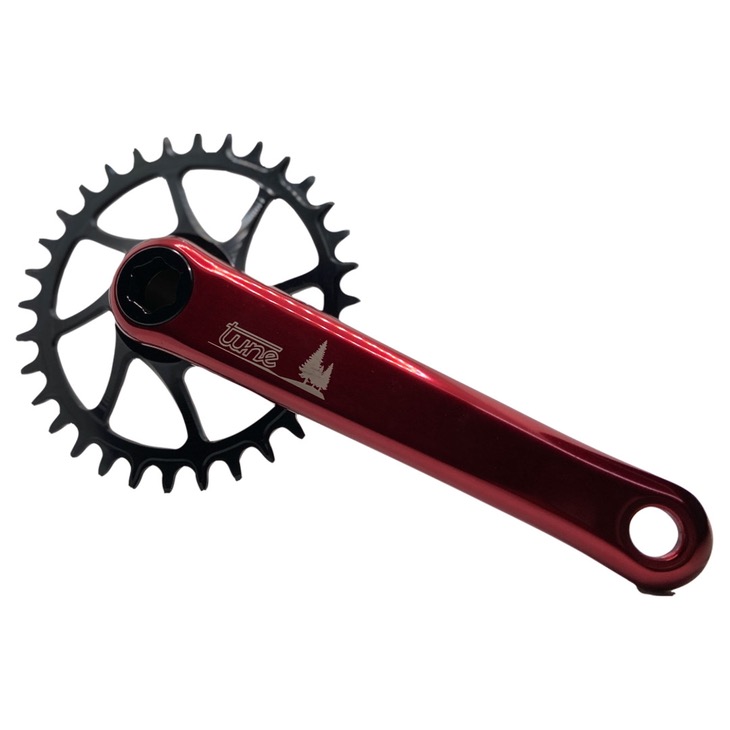 TUNE SMART FOOT set MTB 32T 175 - Rojo