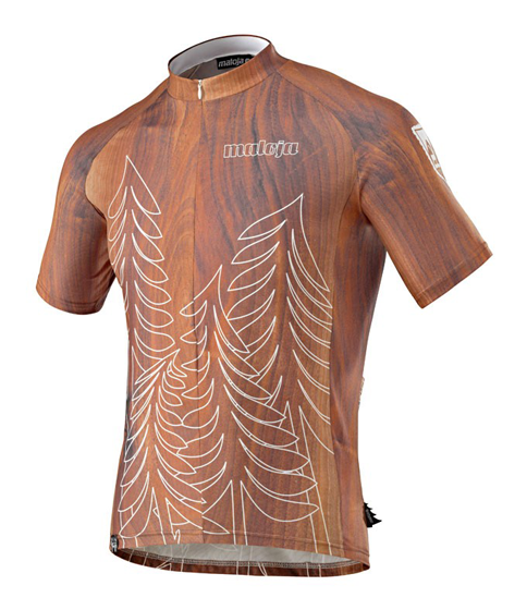 MALOJA Bike Shirt 1/2 - Alp Appeal - hazelnut - M