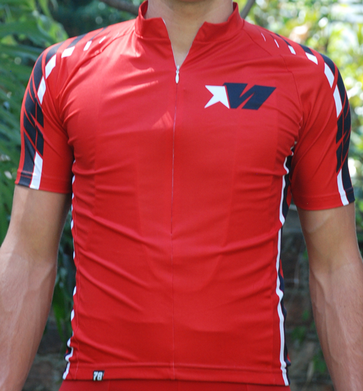 MALOJA Bike Shirt 1/2 - 4 Speed - chili - M