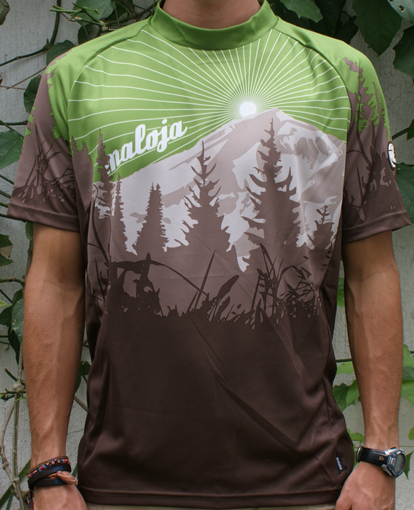 MALOJA Freeride Shirt 1/2 - Forest - wood/leaf - S