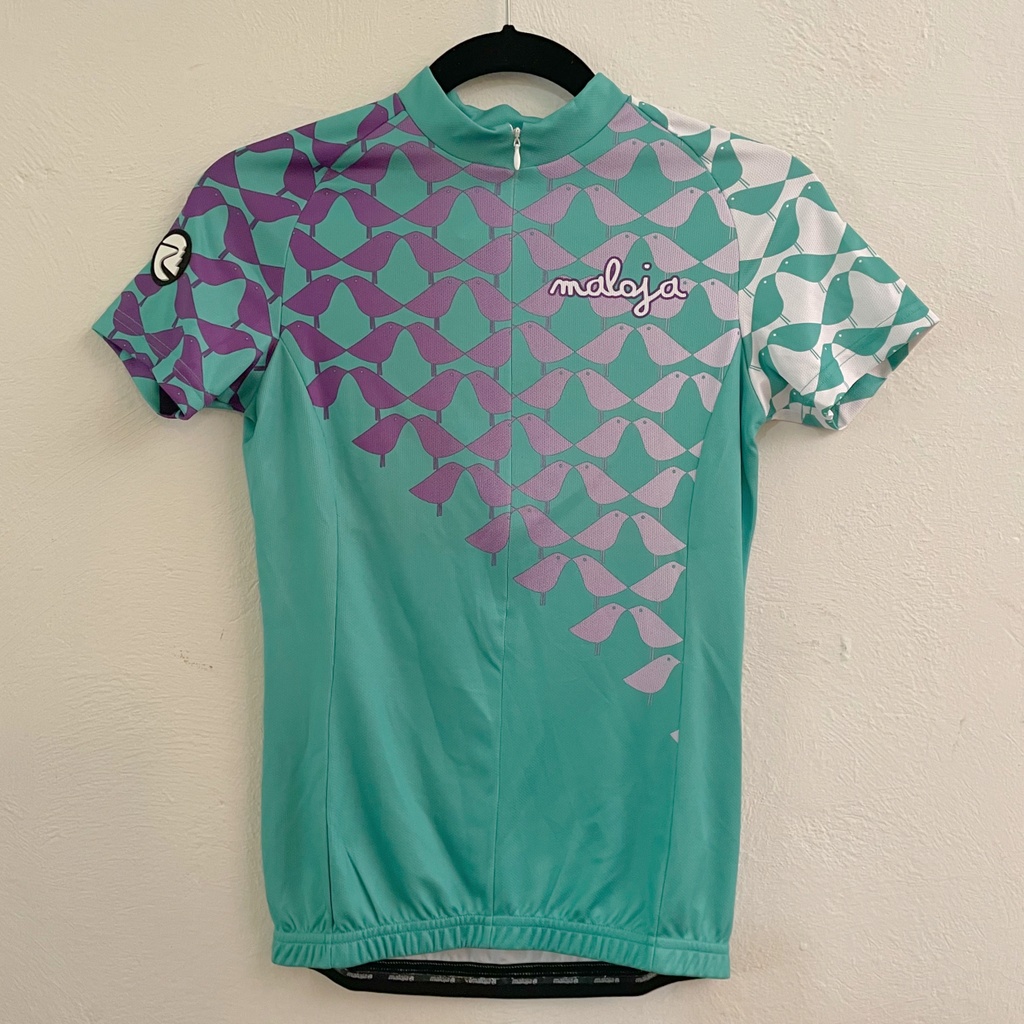 MALOJA Bike Shirt 1/2 - Kissingbird - Peacock - M