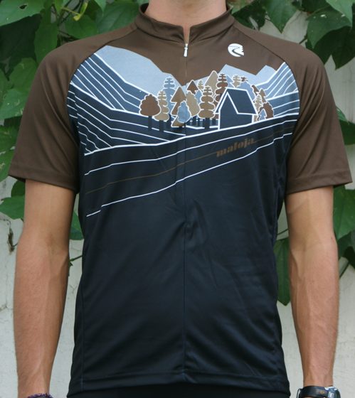 MALOJA Bike Shirt 1/2 - Delta - Wood - M