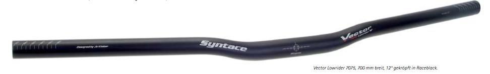 SYNTACE Vector Lowrider 7075 25.4 700mm 12°