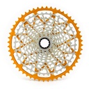 GARBARUK 12-speed cassette (SRAM XD) 10-52T · Orange