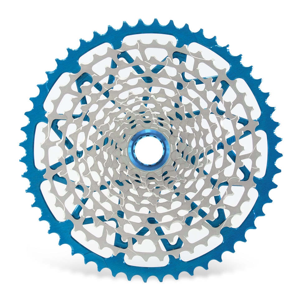 GARBARUK 12-speed cassette (Shimano-standard freehub) 11- 52T · Blue