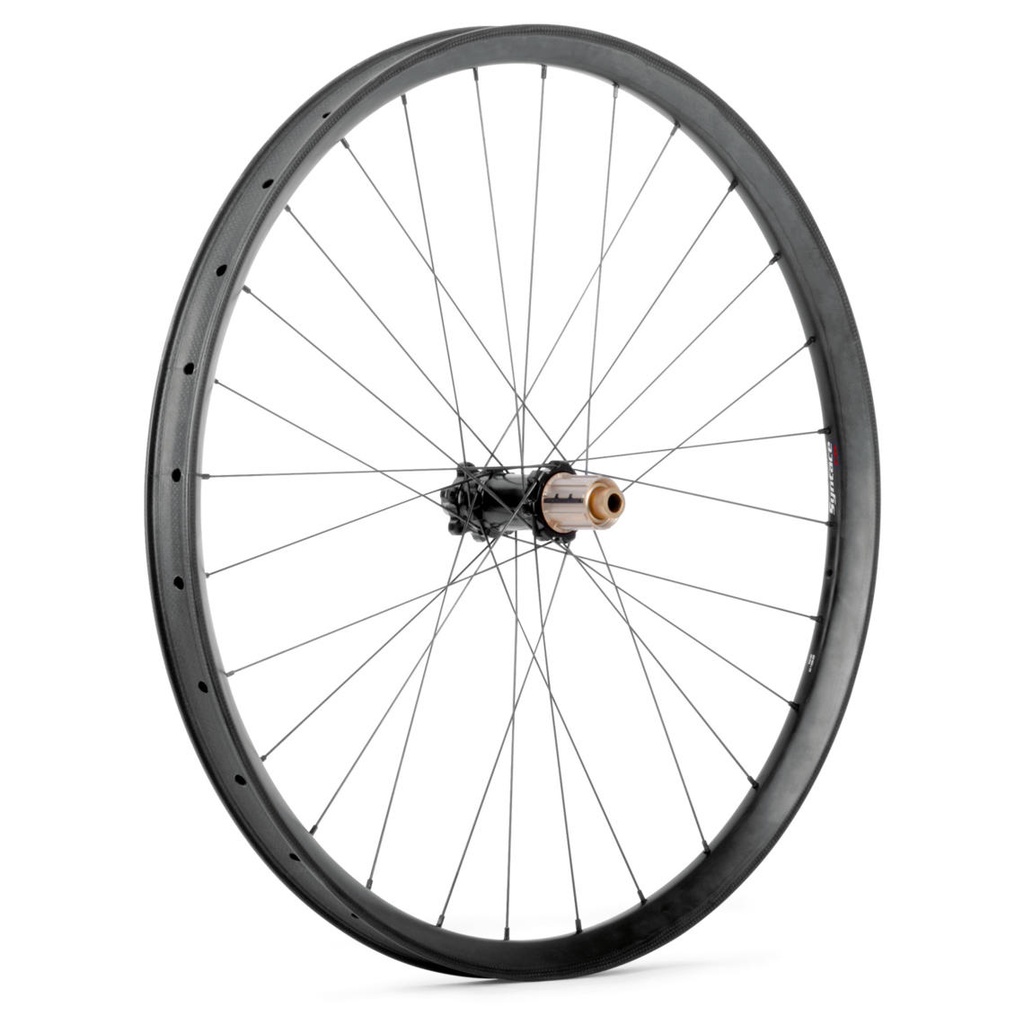 SYNTACE C33i Straight Carbon Rear M40 WHEEL 27.5", 28h, 148x12BO, XD, IS, blk