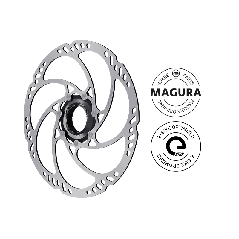MAGURA Rotor MDR-C CL, Ø 203 mm, Center Lock with lockring for thru axle (with external notches) (PU = 1 piece)