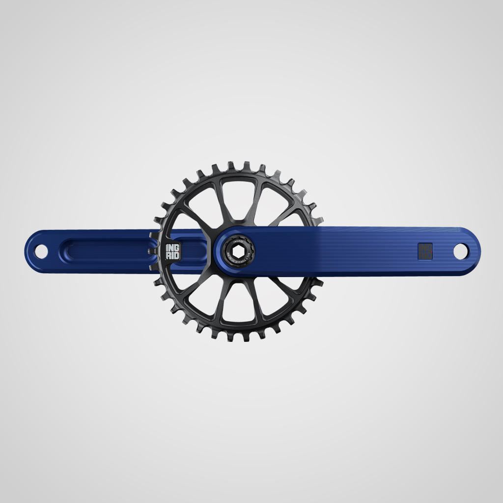 INGRID Crankset CRS-G · SIZE-M Axle L136 BLUE (Incluye Herramienta)