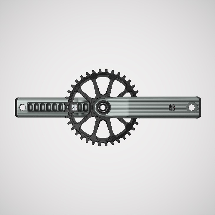 INGRID Crankset CRS-X · SIZE-L AXLE-L136 TITANIUM 