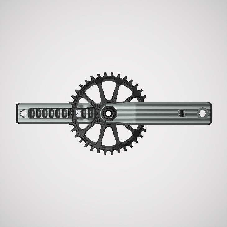 INGRID Crankset CRS-X · SIZE-L AXLE-L136 TITANIUM 