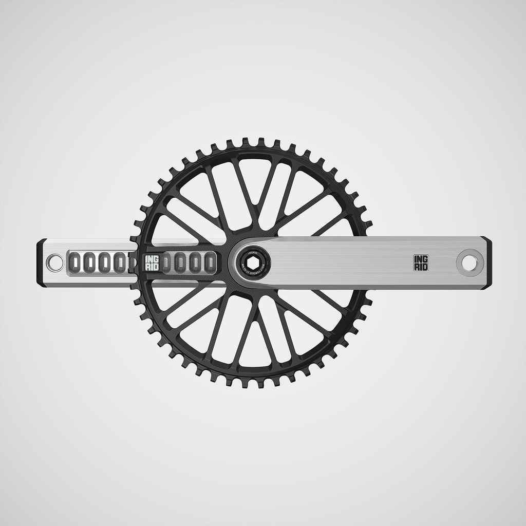 INGRID Crankset CRS-R2 · SIZE-M AXLE-L131 RAW (Incluye Herramienta)