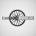 INGRID Crankset CRS-R2 · SIZE-M AXLE-L131 RAW