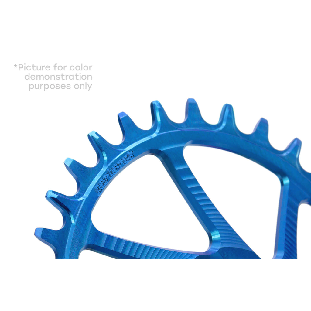 GARBARUK GXP/DUB MTB Oval (BOOST) - 32T Blue