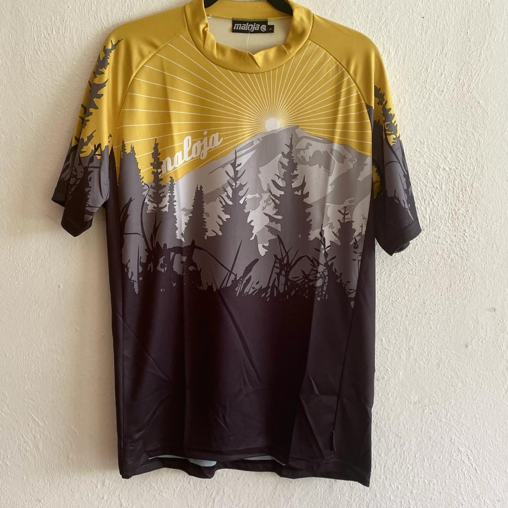 MALOJA Freeride Shirt 1/2 - Forest - black - L 