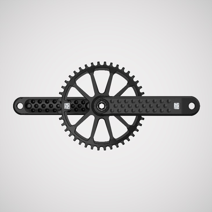 INGRID Crankset POP · SIZE-L AXLE-L131 BLACK (Incluye Herramienta)