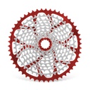 GARBARUK 11-speed cassette (Shimano-standard freehub) 11-50T · Red