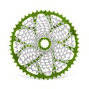 GARBARUK 11-speed cassette (Shimano-standard freehub) 11-50T · Green