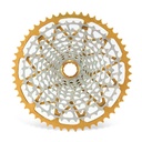 GARBARUK 12-speed cassette (Shimano Micro Spline freehub) 10-52T · Gold