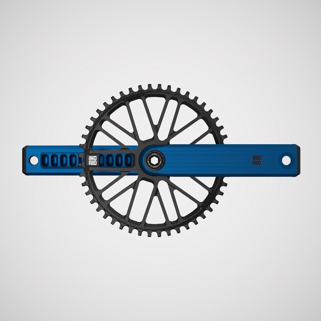 INGRID Crankset CRS-R2 · SIZE-L AXLE-L131 BLUE (No Incluye Herramienta)