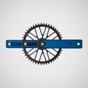 INGRID Crankset CRS-R2 · SIZE-L AXLE-L131 BLUE (Incluye Herramienta)