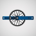 INGRID Crankset CRS-R2 · SIZE-L AXLE-L131 BLUE (No Incluye Herramienta)