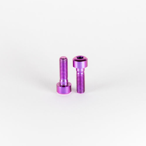 OAK Titan screw set [6 pcs.] for Eternal stem Purple