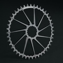 GARBARUK plato para bielas Garbaruk Ruta/Gravel Round - 46T Black