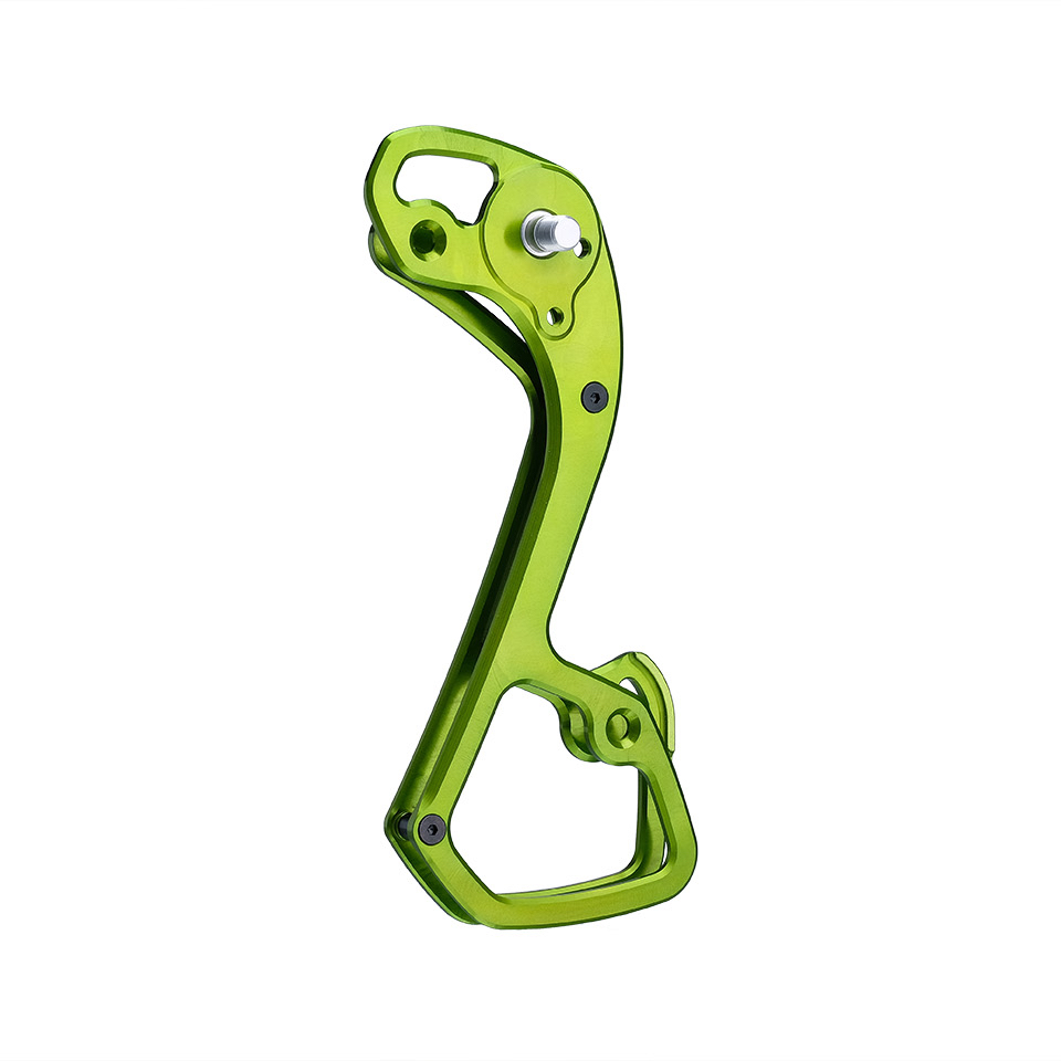 GARBARUK Rear Derailleur Cage for Shimano GRX 11-speed · Green