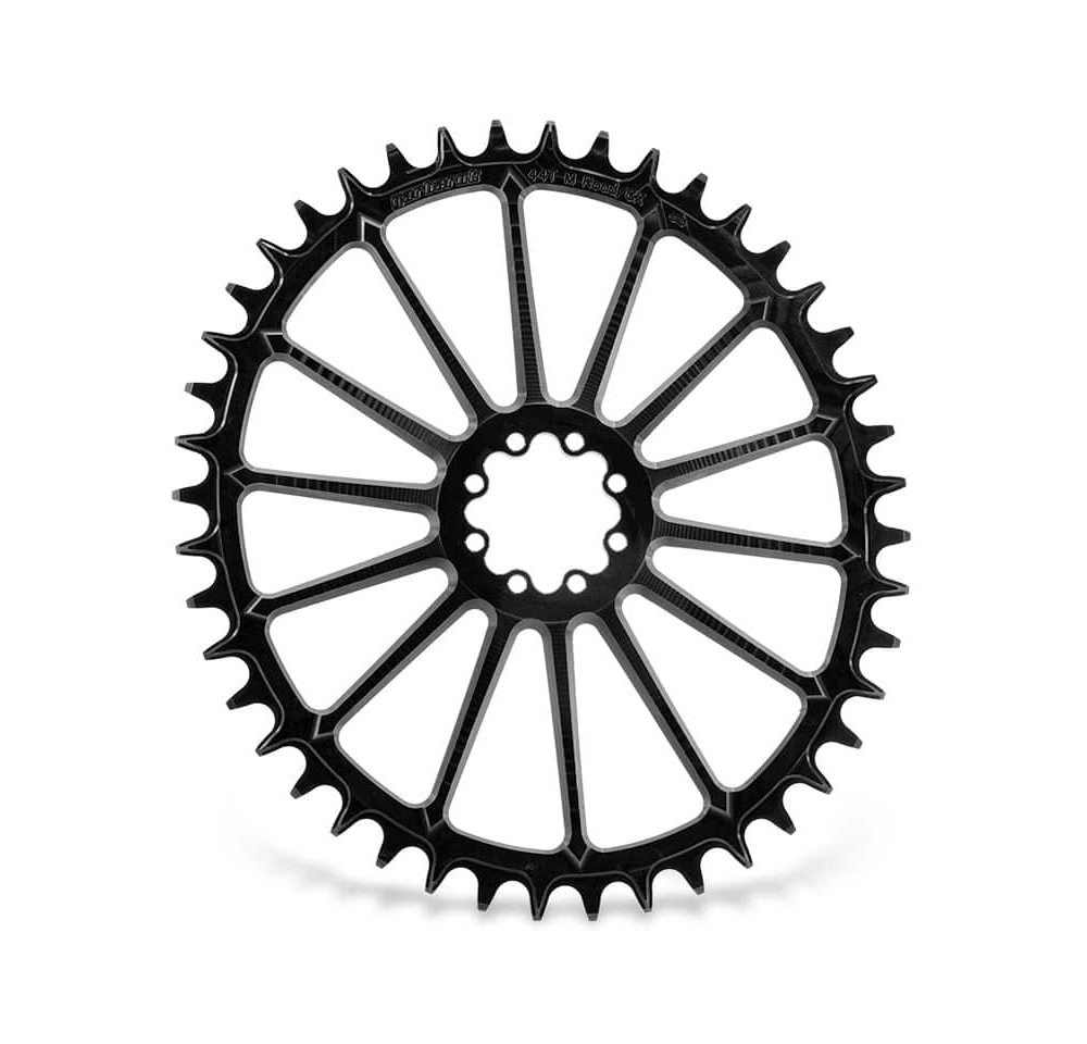 GARBARUK SRAM 8-BOLTS Ruta/CX Oval - 44T Black