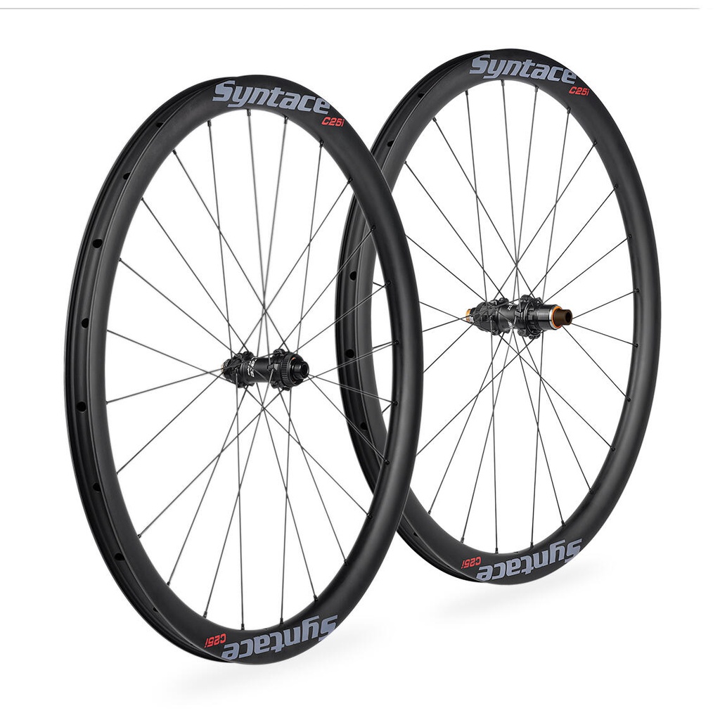 SYNTACE Wheelset C25i 700C/622 - SPEEDTORQUE 142x12 11S Matt