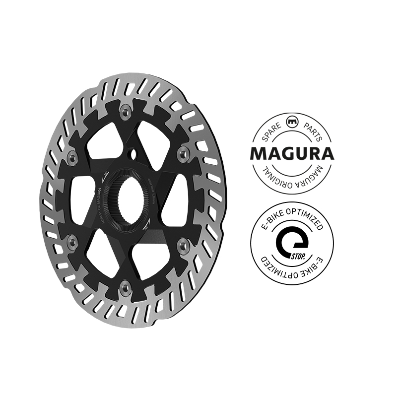 MAGURA Rotor MDR-P CL Ø 180 mm, Center Lock with lockring for thru axle (with external notches)