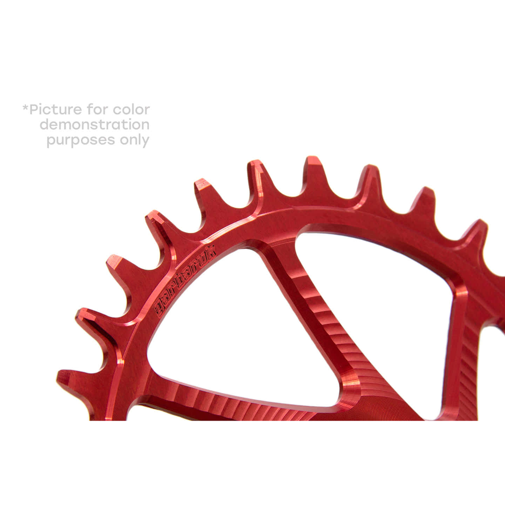 GARBARUK Race Face Cinch Oval (BOOST) - 32T Red